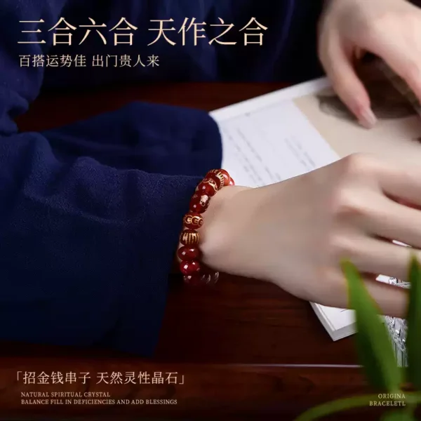 Chinese Zodiac Bracelet - Agate - Image 2