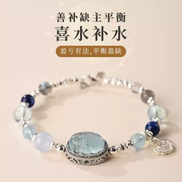 Five Fortune Box Bracelets-Water