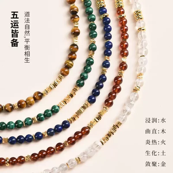 Five Elements Crystal（Broken silver）-Earth - Image 8