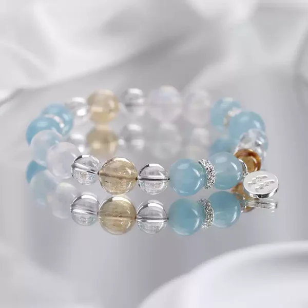 Aquarius crystal bracelet - Image 3