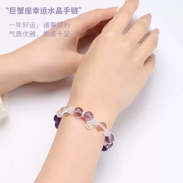Cancer crystal bracelet - Image 2