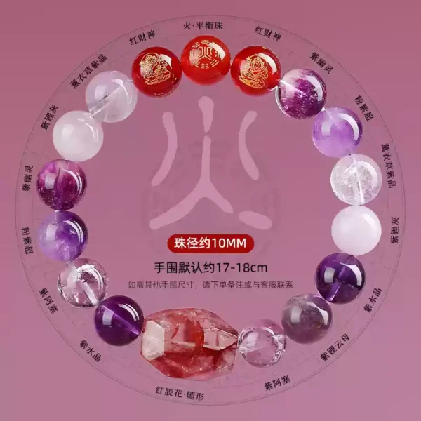 Five Elements Crystal-Fire（Nine Purples） - Image 6