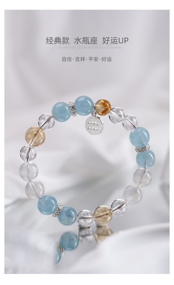 Aquarius crystal bracelet - Image 8