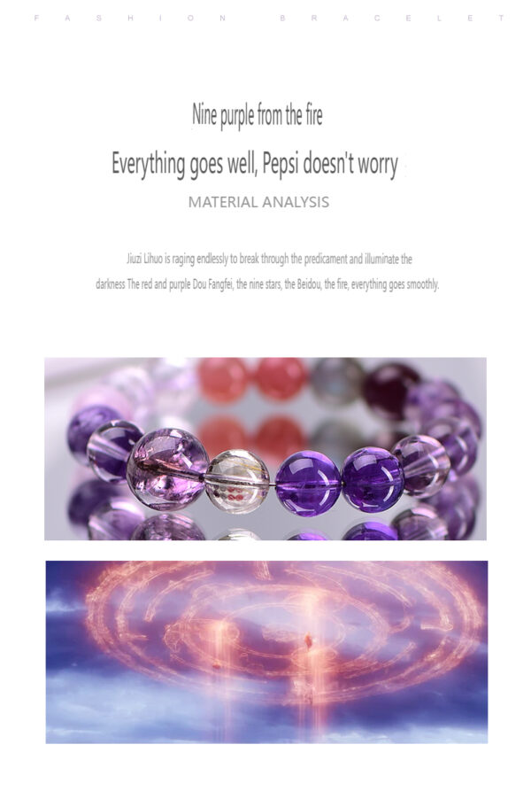 Nine Purple Bracelets-02 - Image 5
