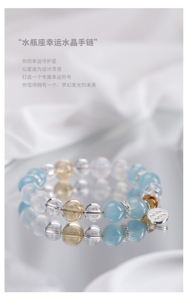 Aquarius crystal bracelet - Image 7