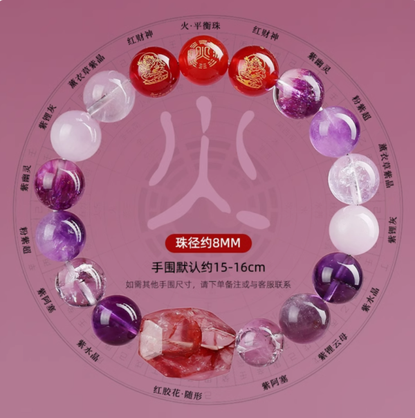 Five Elements Crystal-Fire（Nine Purples） - Image 8