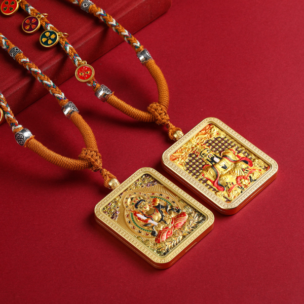 Double-sided Tibetan Buddha - Image 9